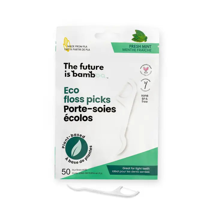 Eco Floss Picks - Fresh Mint