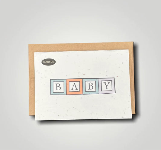 BABY Plantable Greeting Card