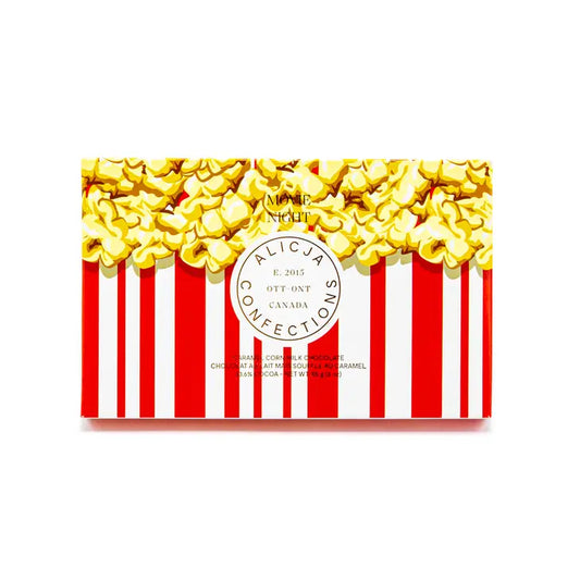 Movie Night Milk Postcard Chocolate Bar