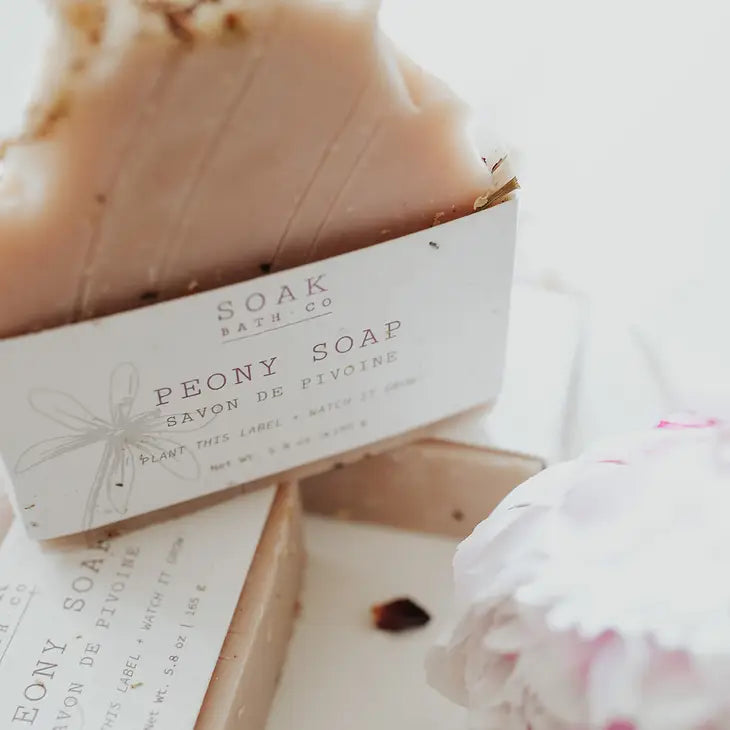 Peony Soap Bar