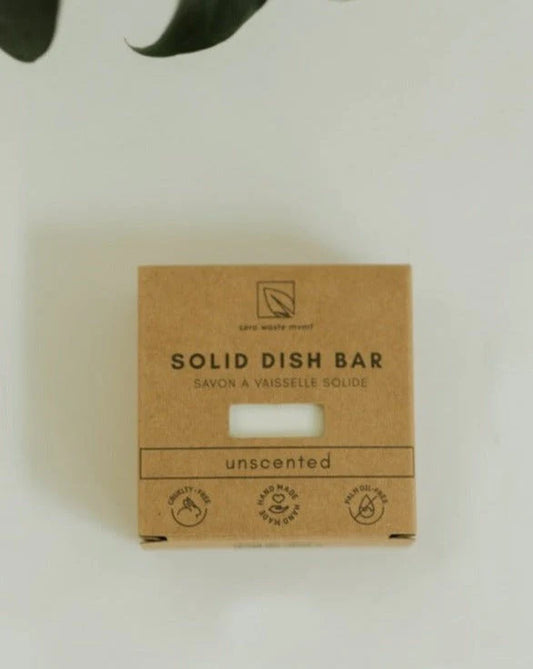 Solid Dish Soap Bar | Unscented