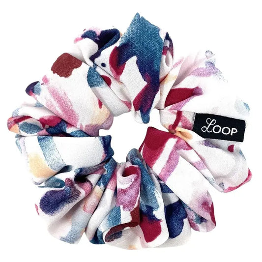 Watercolour Bouquet Scrunchie