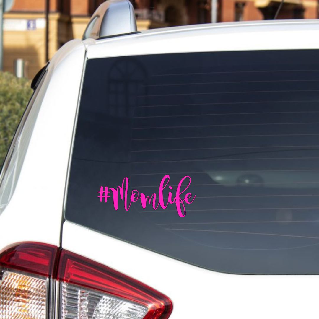 Car Decal - Mom Life