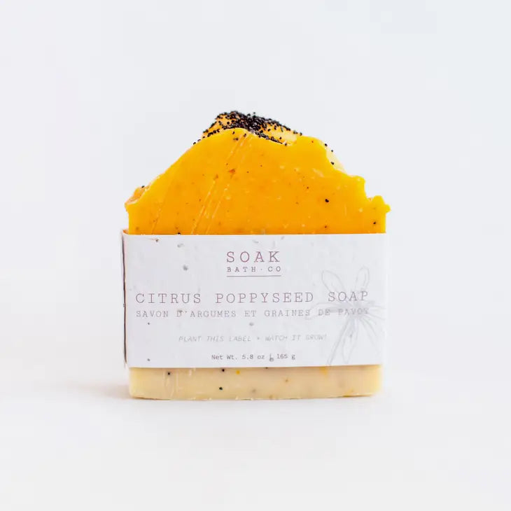 Citrus Poppyseed Soap